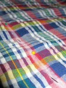 It didn't help that my chalk line blended completely into the!