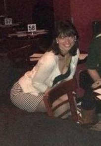 Stitch Fix striped pencil skirt